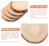 8 Stück Holzscheiben 20-23 cm Durchmesser, Runde Produktbild-Vorschau 6