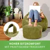 Green Bean® 2er Set Indoor XXL Sitzsack + Pouf mit Produktbild-Vorschau 12