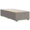 Hochwertig Bettgestell ohne Matratze Taupe 100x200 cm Stoff Produktbild-Vorschau 6