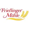 A logo for Frießinger Mühle with wheat stalks. Voir les images du produit