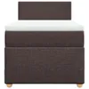 Boxspringbett mit Matratze Dunkelbraun 90x200 cm Stoff Produktbild-Vorschau 4