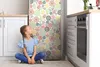 Magnetfolie Aufkleber Kühlschrankmagnete 60x180 cm - Blumen Produktbild-Vorschau 3