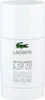 A white deodorant stick with the Lacoste logo and product details printed on it. Podgląd zdjęcia produktu