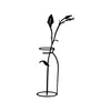 Wallity, Flower In The Vase, dekoracja ścienna, czarny, Podgląd zdjęcia produktu 4