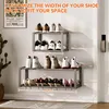 Omgoods – Wandregal für Schuhe, geeignet für 12 Paar Schuhe Produktbild-Vorschau 4