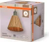 Lampisz Papierowy Decor Raffia 1Xe27 Brązowy Podgląd zdjęcia produktu 2