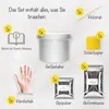 Creative Deco Zestaw do Odlewu Dłoni 3D | Gipsowe Dłonie | Podgląd zdjęcia produktu 3