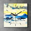 Coloray Uhr auf Leinwand 30x30 cm Wand Uhr Dekoration Produktbild-Vorschau 2