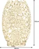 riess-ambiente Filigrane Design Vase ABSTRACT LEAF gold Produktbild-Vorschau 8