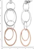 Celesta Silber Ohrhänger 925/- Sterling Silber zweifarbig Produktbild-Vorschau 2