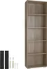 tectake® Bücherregal Lexi 60 x 30 x 190 cm Produktbild-Vorschau 1