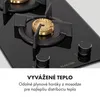 Klarstein Plynový varič, plynová varná doska, 2 horáky, Náhľad obrázku produktu 3