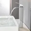 Wasserfall Waschtischarmatur Hoch, 304 Edelstahl Chrom, Produktbild-Vorschau 1