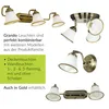 3er Badleuchte "Grando" Bronzeoptik 3-flammig E14 IP20 Produktbild-Vorschau 3