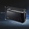 Zilan ZLN-2713 Tostapane nero Anteprima dell’immagine prodotto 8