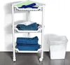 plast team Aufbewahrungs-Trolley mit 3 Körben weiß Produktbild-Vorschau 6