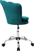 ml-design Bürostuhl, Muschel-Design, Gepolstert, Samt, Produktbild-Vorschau 3