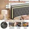 Letto imbottito INONEFT, 160x200 cm, con 4 cassetti e Anteprima dell’immagine prodotto 10
