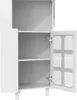 MODFU Multifunkční rohová komoda / rohová skříň s LED Náhled obrázku produktu 7