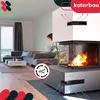 KOTARBAU® Kamin Eckluftleiste Rechts 40/60 cm Produktbild-Vorschau 4