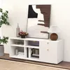 KOMFOTTEU Mobile contenitore con 4 scomparti semiaperti e 2 Anteprima dell’immagine prodotto 7