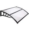 Springos® ürvordach Überdachung Polycarbonat Transparent Produktbild-Vorschau 5