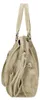 Elara Damen-Schultertasche aus echtem Wildleder Blau  Italy Produktbild-Vorschau 3