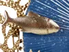 BELIANI Wanddekoration Blau u. Gold Eisen Fische Produktbild-Vorschau 4