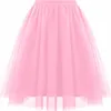 ASKSA Damen Tuellrock 50Er Rock Retro Ballet Tanzrock 3 Produktbild-Vorschau 1