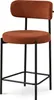 Set aus 2 Barhockern, 65 cm hoch, Bezug aus Produktbild-Vorschau 6