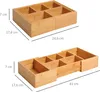 HOMCOM Aufbewahrungsbox Ordnungsbox Schubladen Organizer Produktbild-Vorschau 3