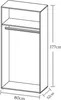 Drehtürenschrank BASE 2 Produktbild-Vorschau 3