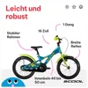 16 Zoll Kinderfahrrad, 1-Gang, Kinderfahrrad, S’COOL Produktbild-Vorschau 5