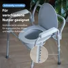Safe Age® Toilettenstuhl 3-in-1 - Klappbar & Produktbild-Vorschau 2