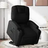 vidaXL Relaxsessel mit Aufstehhilfe Schwarz Stoff Produktbild-Vorschau 2