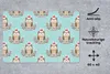 MuchoWow® Schreibtischunterlage Schnittmuster - Eule - Produktbild-Vorschau 2