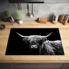KitchenYeah© Herdabdeckplatte Schottischer Highlander - Kuh Produktbild-Vorschau 2