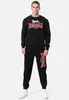 Felpa uomo girocollo regular fit LAWINS Nero/Rosso/Grigio M Anteprima dell’immagine prodotto 10