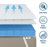 The White Stone Topper aus viskoelastischem Schaum 160 x Produktbild-Vorschau 6