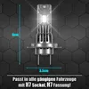 Ikodm H7 LED-Scheinwerferlampe 30W 12V 2500LM 6500K IP65 Produktbild-Vorschau 2