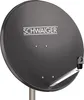 Stahl Satellitenschüssel 80 cm anthrazit Produktbild-Vorschau 1