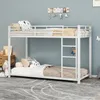 Robustes Etagenbett aus Metall mit 120kg Tragkraft – Produktbild-Vorschau 4