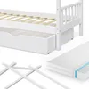 Hausbett Vitalispa Design Weiß 90x200 cm mit 2 Schubladen Produktbild-Vorschau 6