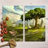 Coloray Kochplattenabdeckung Herdabdeckplatte 2x30x52 cm Produktbild-Vorschau 3