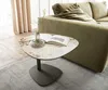 A modern living room scene featuring a side table with a book and vase, next to a sofa. Produktbild-Vorschau