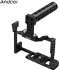 Andoer Camera Cage + Top Handle Kit Hliníková slitina s Náhled obrázku produktu 1