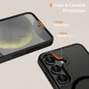Close-up views of a phone case highlighting screen and camera protection features. Podgląd zdjęcia produktu