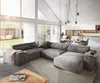 DELIFE Wohnlandschaft Sirpio XL 360x260 cm Mikrofaser Taupe Produktbild-Vorschau 2