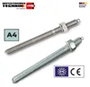 Isolbau Ankerstange M10 x 190 mm verzinkt 20 Stück Verbundanker Gewindestange ETA Produktbild-Vorschau