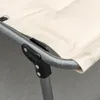 A close-up view of the joint mechanism of a folding lounge chair. Produktbild-Vorschau